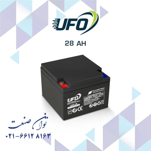 باتری 28 آمپر یو پی اس یوفو
